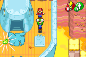 Gwarhar Lagoon — Mario & Luigi: Superstar Saga walkthrough screenshot
