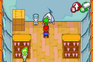 Gwarhar Lagoon — Mario & Luigi: Superstar Saga walkthrough screenshot