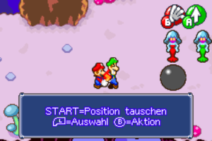 Gwarhar Lagoon — Mario & Luigi: Superstar Saga walkthrough screenshot