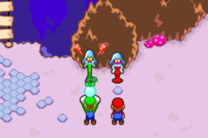 Gwarhar Lagoon — Mario & Luigi: Superstar Saga walkthrough screenshot
