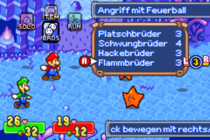 Gwarhar Lagoon — Mario & Luigi: Superstar Saga walkthrough screenshot