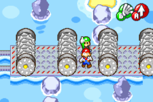 Gwarhar Lagoon — Mario & Luigi: Superstar Saga walkthrough screenshot