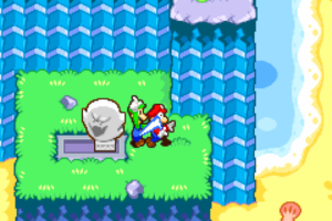 Gwarhar Lagoon — Mario & Luigi: Superstar Saga walkthrough screenshot
