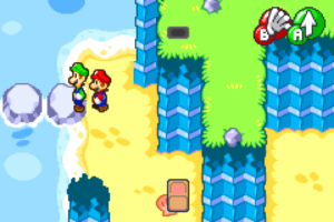 Gwarhar Lagoon — Mario & Luigi: Superstar Saga walkthrough screenshot