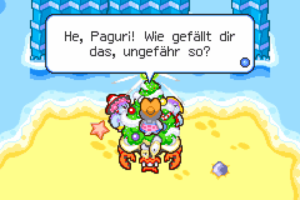 Gwarhar Lagoon — Mario & Luigi: Superstar Saga walkthrough screenshot