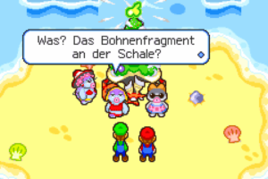 Gwarhar Lagoon — Mario & Luigi: Superstar Saga walkthrough screenshot