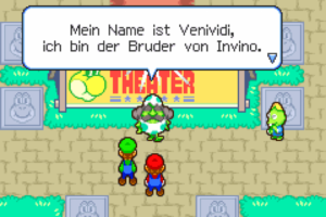 Yoshi Theater, Harhalls Studio and Winkle Colosseum — Mario & Luigi: Superstar Saga walkthrough screenshot