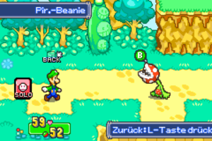 Yoshi Theater, Harhalls Studio and Winkle Colosseum — Mario & Luigi: Superstar Saga walkthrough screenshot