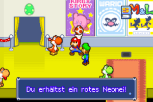 Yoshi Theater, Harhalls Studio and Winkle Colosseum — Mario & Luigi: Superstar Saga walkthrough screenshot