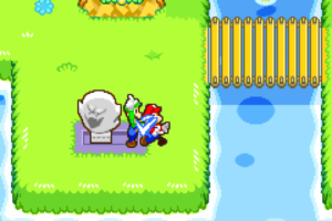 Yoshi Theater, Harhalls Studio and Winkle Colosseum — Mario & Luigi: Superstar Saga walkthrough screenshot