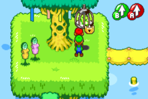 Yoshi Theater, Harhalls Studio and Winkle Colosseum — Mario & Luigi: Superstar Saga walkthrough screenshot