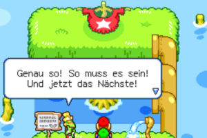 Yoshi Theater, Harhalls Studio and Winkle Colosseum — Mario & Luigi: Superstar Saga walkthrough screenshot