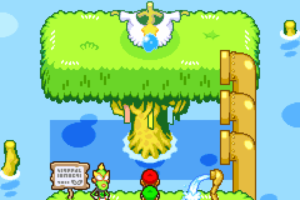 Yoshi Theater, Harhalls Studio and Winkle Colosseum — Mario & Luigi: Superstar Saga walkthrough screenshot