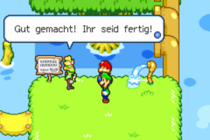 Yoshi Theater, Harhalls Studio and Winkle Colosseum — Mario & Luigi: Superstar Saga walkthrough screenshot
