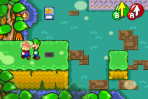Yoshi Theater, Harhalls Studio and Winkle Colosseum — Mario & Luigi: Superstar Saga walkthrough screenshot