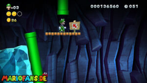 Acorn Plains — New Super Luigi U walkthrough screenshot