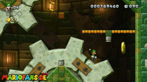 Acorn Plains — New Super Luigi U walkthrough screenshot