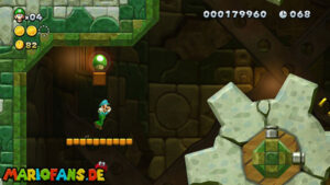 Acorn Plains — New Super Luigi U walkthrough screenshot