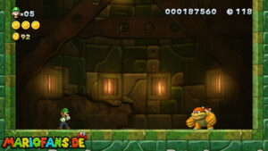 Acorn Plains — New Super Luigi U walkthrough screenshot