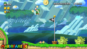 Acorn Plains — New Super Luigi U walkthrough screenshot