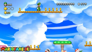 Acorn Plains — New Super Luigi U walkthrough screenshot