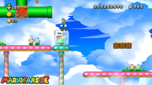 Acorn Plains — New Super Luigi U walkthrough screenshot