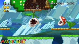 Acorn Plains — New Super Luigi U walkthrough screenshot