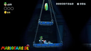 Acorn Plains — New Super Luigi U walkthrough screenshot