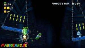 Acorn Plains — New Super Luigi U walkthrough screenshot