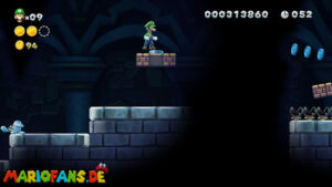 Acorn Plains — New Super Luigi U walkthrough screenshot