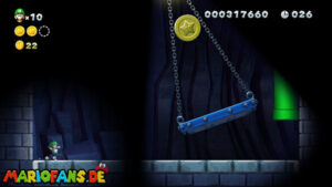 Acorn Plains — New Super Luigi U walkthrough screenshot