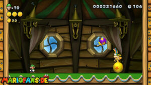 Acorn Plains — New Super Luigi U walkthrough screenshot