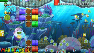 Acorn Plains — New Super Luigi U walkthrough screenshot