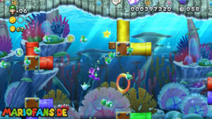 Acorn Plains — New Super Luigi U walkthrough screenshot