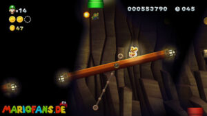 Layer-Cake Desert — New Super Luigi U walkthrough screenshot