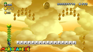 Layer-Cake Desert — New Super Luigi U walkthrough screenshot