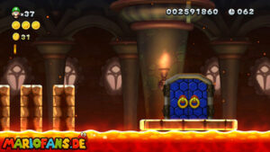 Layer-Cake Desert — New Super Luigi U walkthrough screenshot