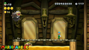 Layer-Cake Desert — New Super Luigi U walkthrough screenshot