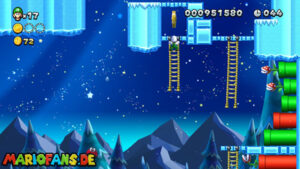 Layer-Cake Desert — New Super Luigi U walkthrough screenshot