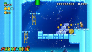 Layer-Cake Desert — New Super Luigi U walkthrough screenshot