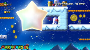 Frosted Glacier — New Super Luigi U walkthrough screenshot