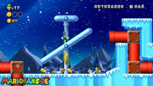 Frosted Glacier — New Super Luigi U walkthrough screenshot