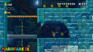 Frosted Glacier — New Super Luigi U walkthrough screenshot