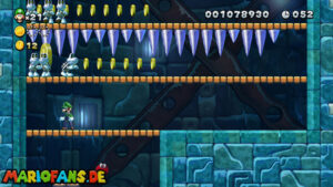 Frosted Glacier — New Super Luigi U walkthrough screenshot