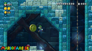 Frosted Glacier — New Super Luigi U walkthrough screenshot