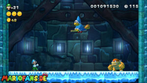 Frosted Glacier — New Super Luigi U walkthrough screenshot