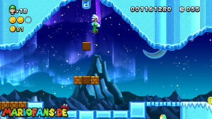 Frosted Glacier — New Super Luigi U walkthrough screenshot