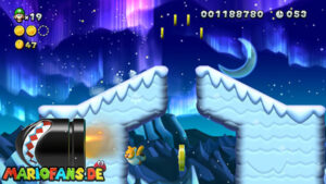 Frosted Glacier — New Super Luigi U walkthrough screenshot