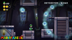 Frosted Glacier — New Super Luigi U walkthrough screenshot