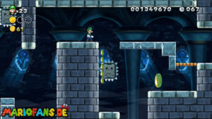Frosted Glacier — New Super Luigi U walkthrough screenshot